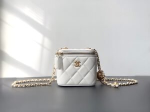 Gold Ball Cosmetic & Lipstick Bag