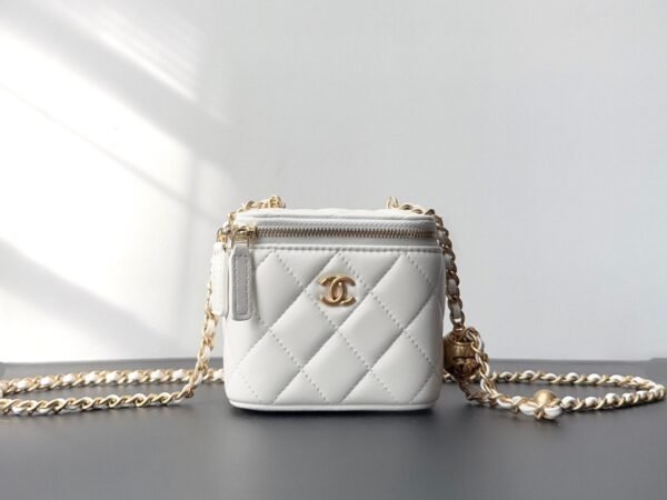 Gold Ball Cosmetic & Lipstick Bag