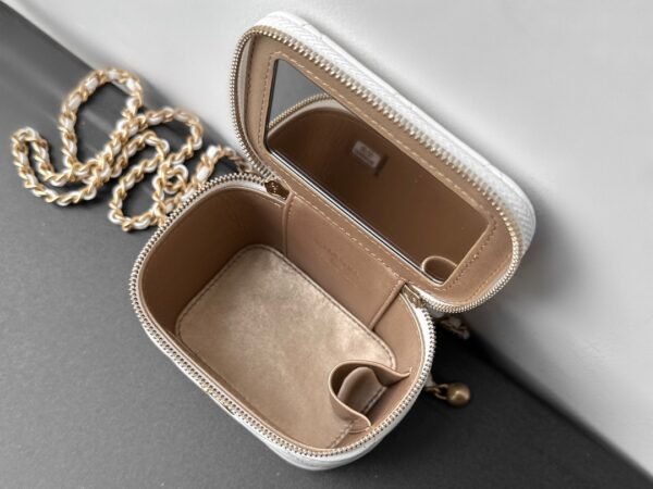 Gold Ball Cosmetic & Lipstick Bag