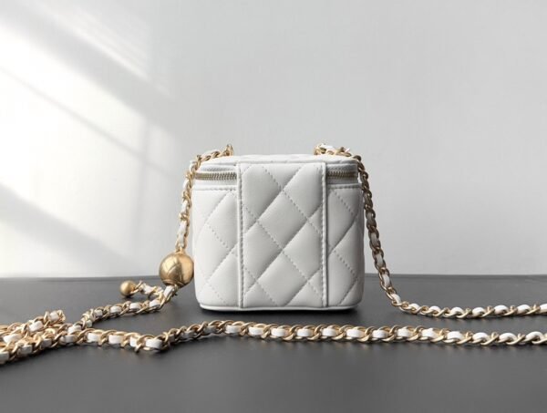 Gold Ball Cosmetic & Lipstick Bag