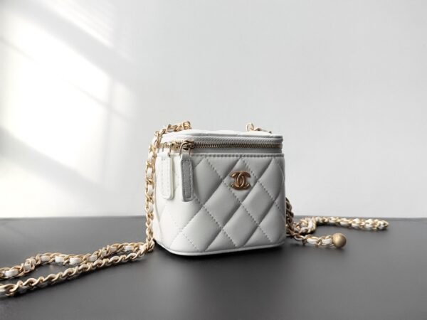 Gold Ball Cosmetic & Lipstick Bag