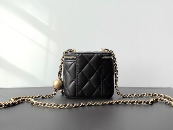 Gold Ball Cosmetic & Lipstick Bag