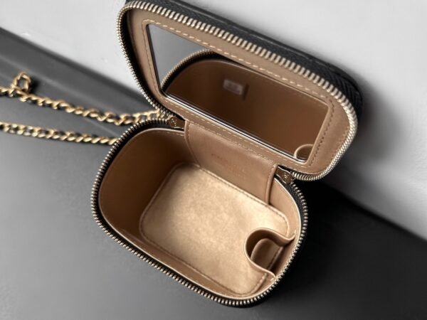 Gold Ball Cosmetic & Lipstick Bag